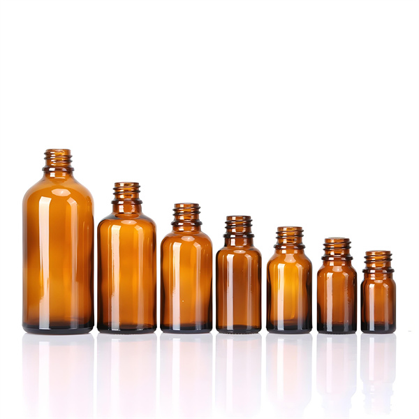 5ml 10ml 15ml 20ml 25ml 30ml 50ml 100ml amber essential oil glass bottle