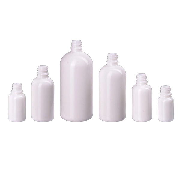 10ml 15ml 20ml 30ml 50ml 100ml white glass essential oil bottle
