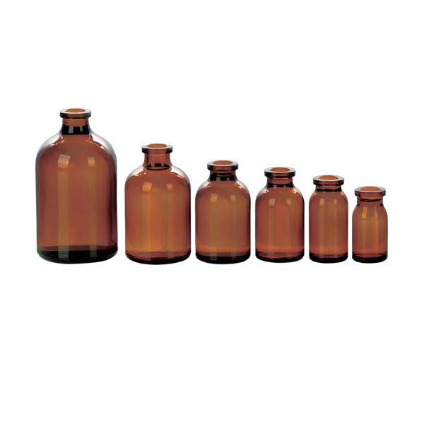  8ml 10ml 20ml 30ml 50ml 100ml Amber glass vial