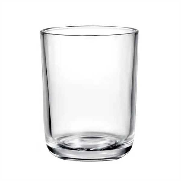 330ml Round bottom glass candle cup 80105R