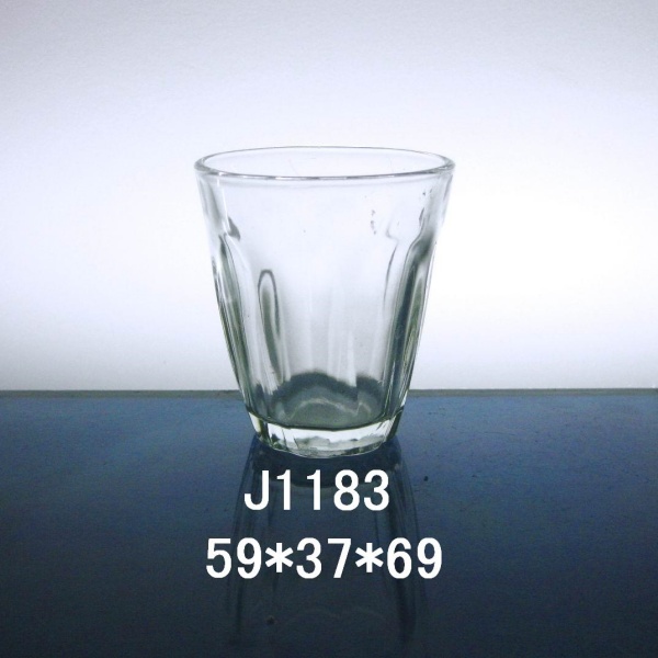 glass cup J1183