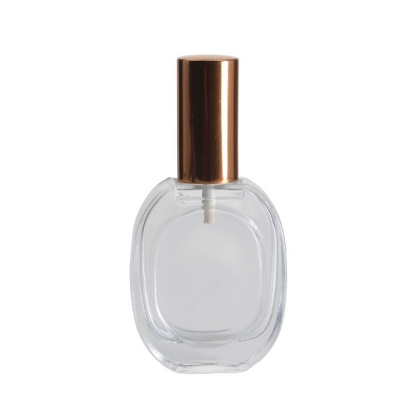 30ml 50ml 100ml flat square shape empty perfume glass bottles with pump JSHP226