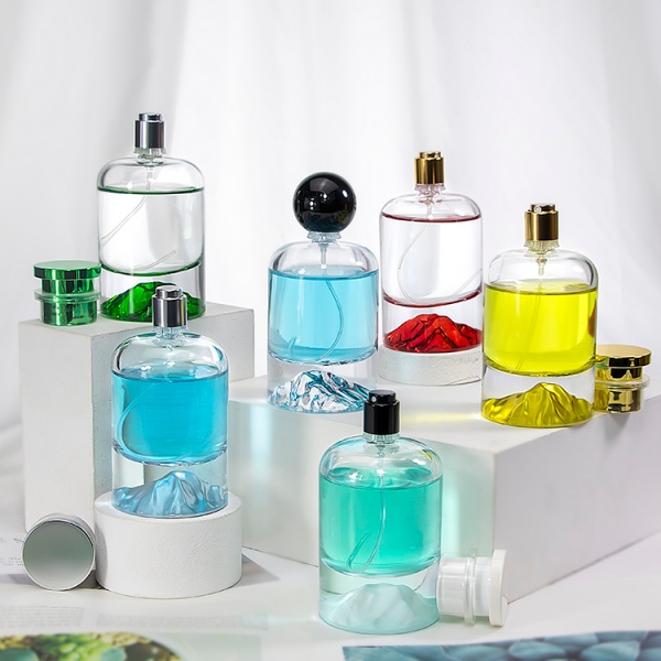 30ml 50ml 100ml round shape empty perfume glass bottle JSHP-61 JSHP-60 JSHP-59