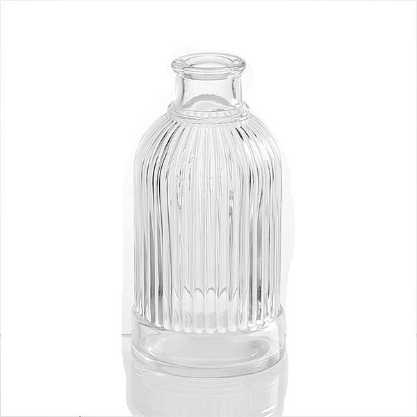 200ml Round reed diffuser glass bottle with ribs
