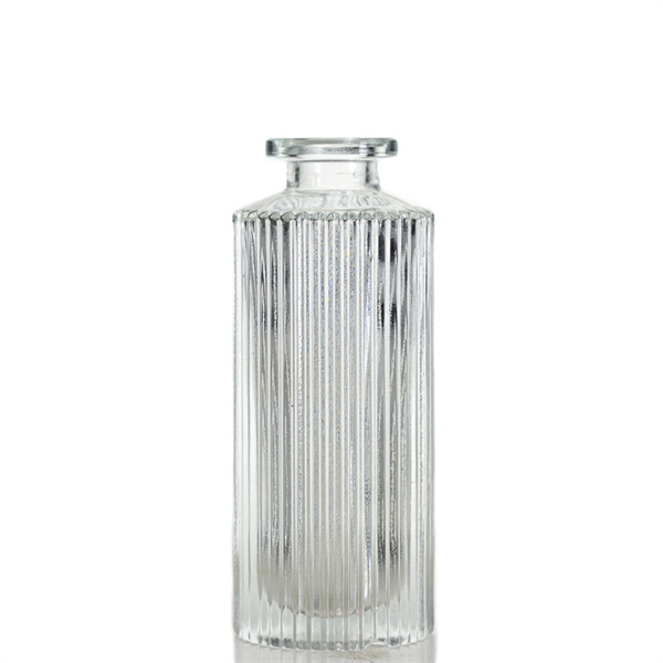 140ml round reed diffuser glass bottle with ribs