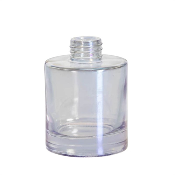 120ml Round reed diffuser glass bottle with thick bottom and screw neck