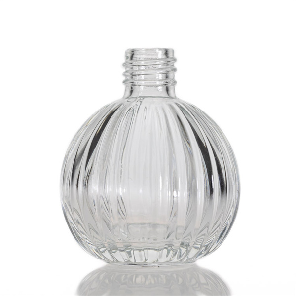 50ml ball reed diffuser glass bottle with ribs