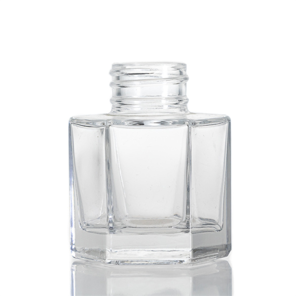 50ml hexagonal reed diffuser glass bottle