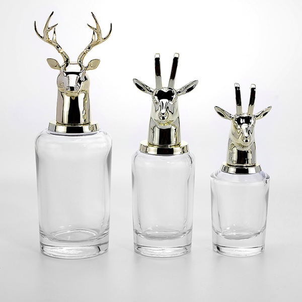 30ml 50ml 100ml round shape empty perfume glass bottle