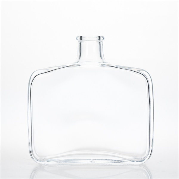 330ml flat square reed diffuser glass bottle