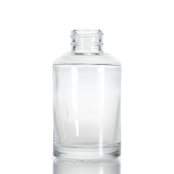 100ml Round reed diffuser glass bottle with slope shoulder