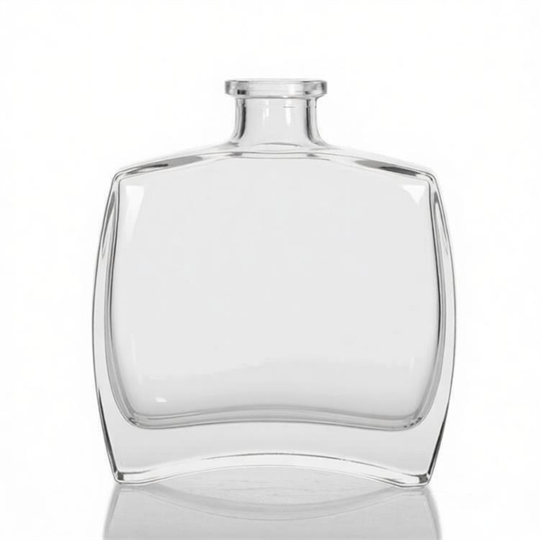 100ml flat reed diffuser glass bottle