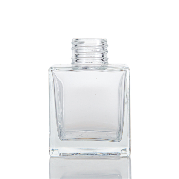 100ml square reed diffuser glass bottle