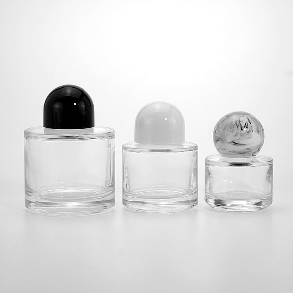 30ml 50ml 100ml round shape empty perfume glass bottle
