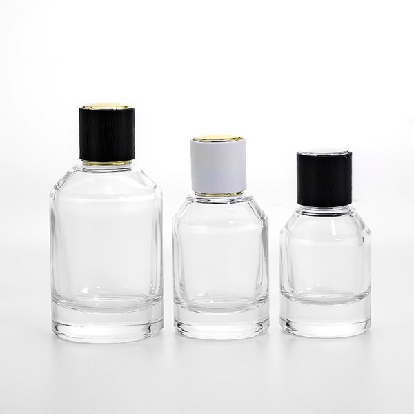 30ml 50ml 100ml round shape empty perfume glass bottle