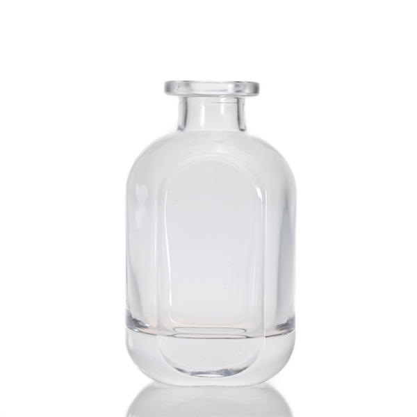 150ml flat diffuser glass bottle round shoulder