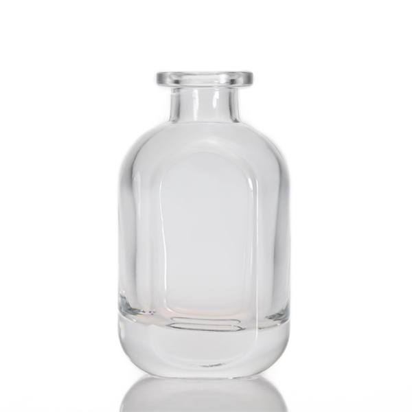 50ml flat diffuser glass bottle round shoulder