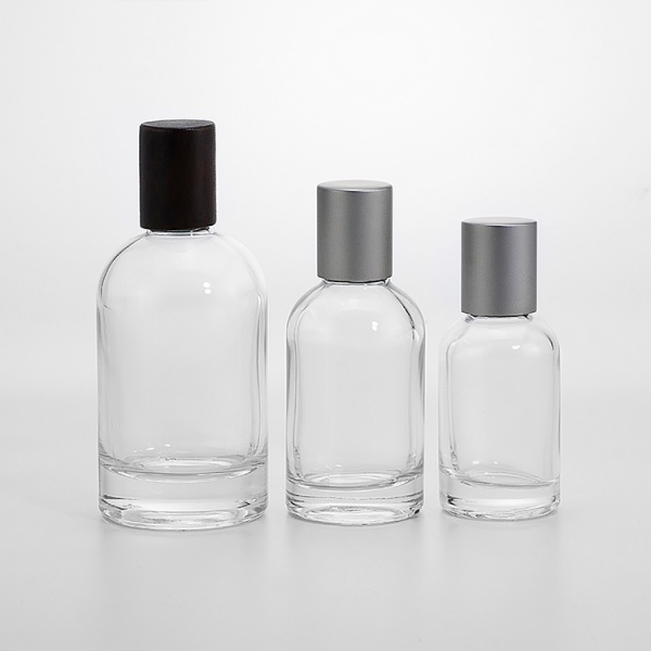 30ml 50ml 100ml round shape empty perfume glass bottle