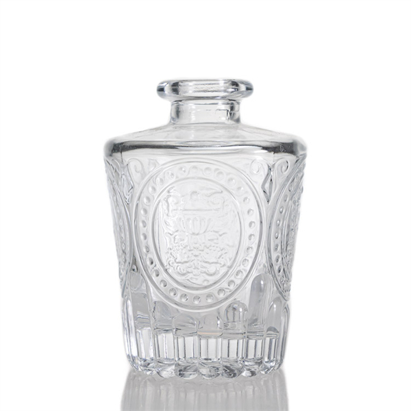 150ml cone reed diffuser glass bottle with pattern