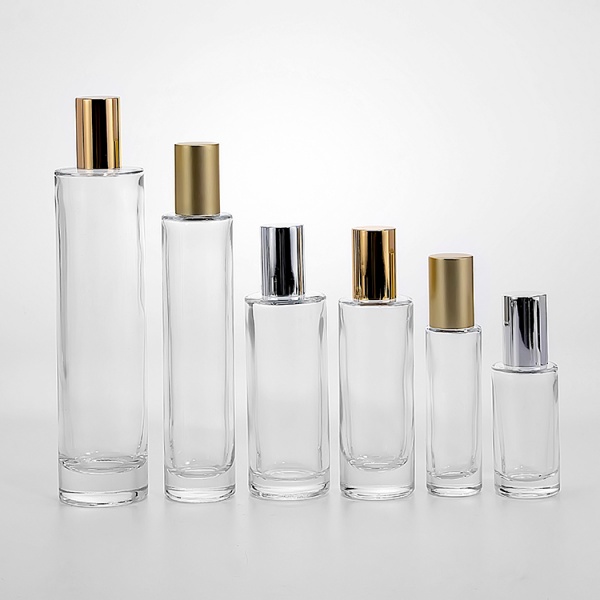 30ml 50ml 100ml 120ml round shape empty perfume glass bottle