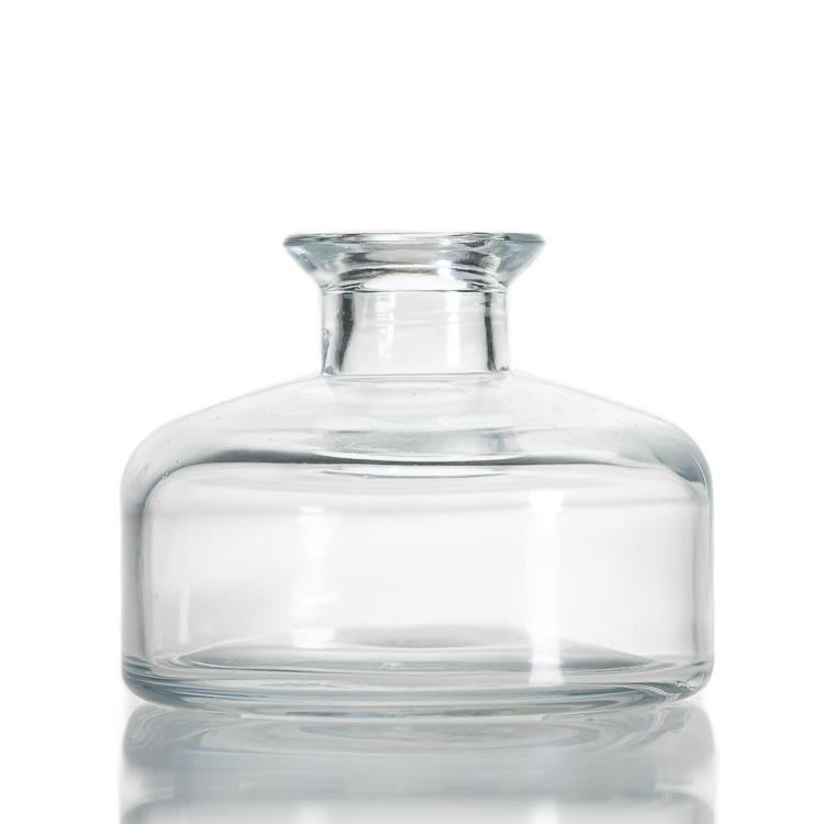 100ml short round reed diffuser glass bottle