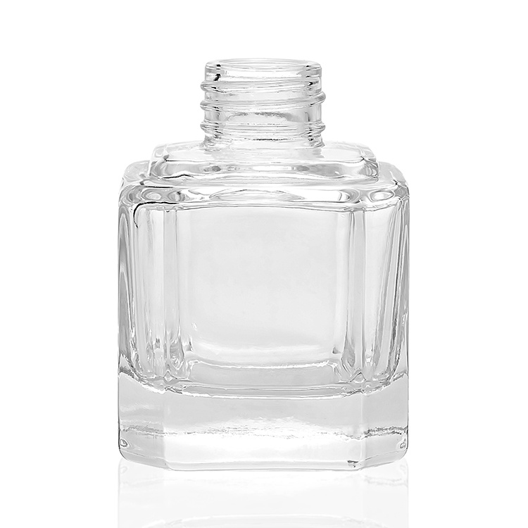 100ml square reed diffuser glass bottle