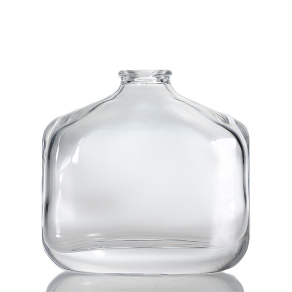 100ml flat square reed diffuser glass bottle