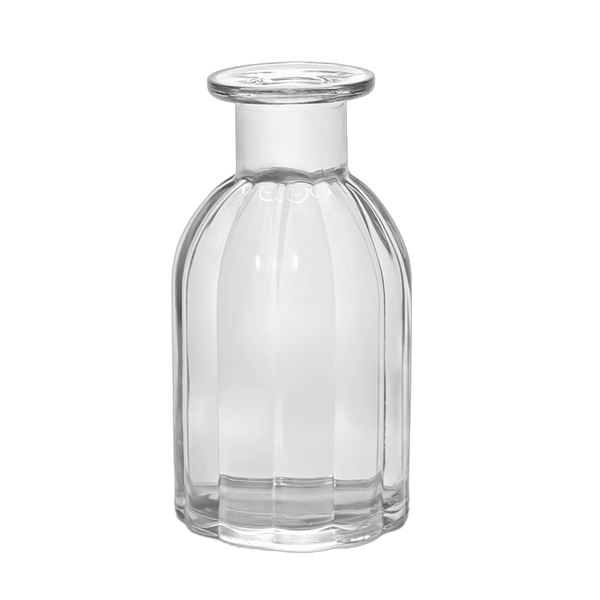 300ml vase reed diffuser glass bottle with pattern