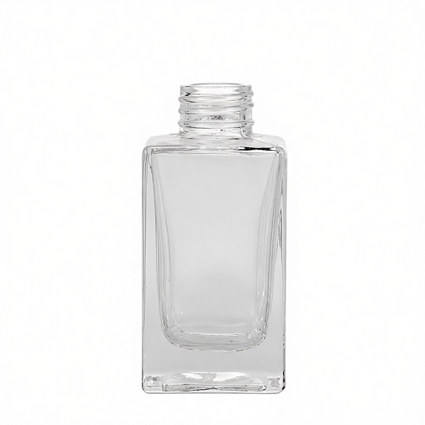 100ml high square reed diffuser glass bottle