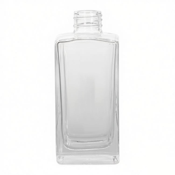 250ml high square reed diffuser glass bottle