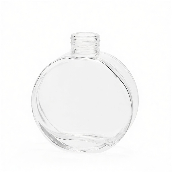 150ml Flat Round reed diffuser glass bottle